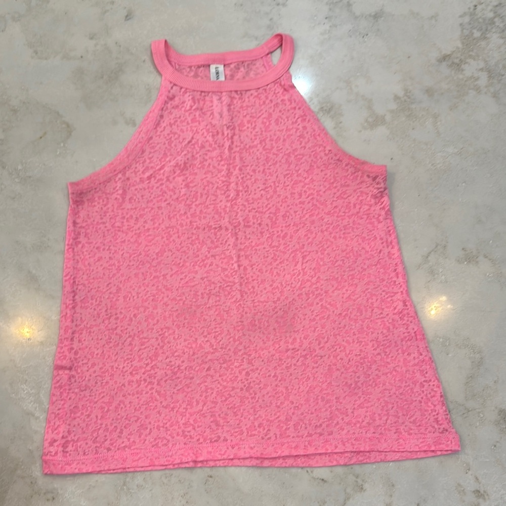 Lorna Jane Pink Women's Tank Top